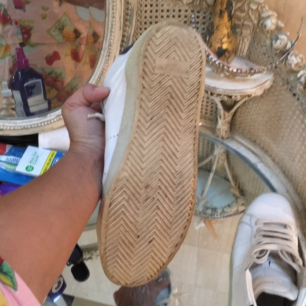 YSL Saint Laurent White High-Top Sneakers - Picture 8 of 8